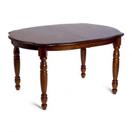 Стол обеденный раскладной VAN HORN 4272 дерево гевея, 1067 x1372+457(1829) x749мм, HN GLAZE light_1