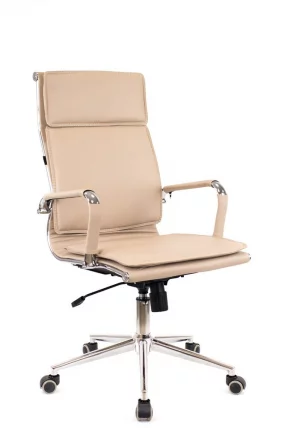 Кресло руководителя Nerey T экокожа Бежевый_0