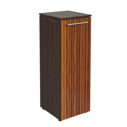 Шкаф колонка с глухой средней дверью MMC 42.1 Макассар/Венге Магия_0