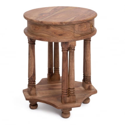 Кофейный стол Бомбей - 1149 палисандр, 45*45*60 см, Natural tinted (натуральный тонированный)_13