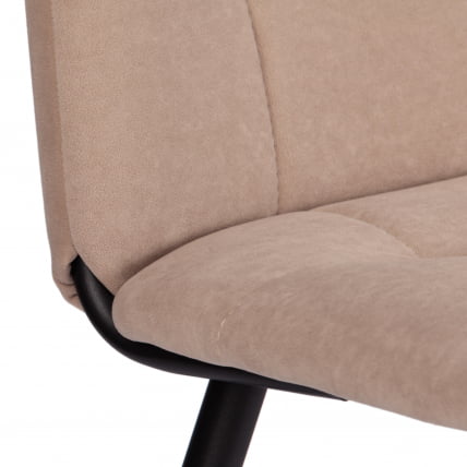 Стул обеденный Asti флок , 47х54х86, бежевый, 7_7