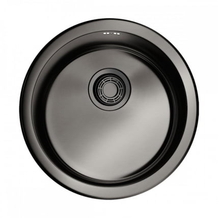 Мойка Omoikiri Toya 45-U-Gm Нерж.Сталь/Вороненая Сталь_0