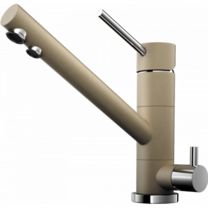 Смеситель Omoikiri Tonami-Ch Латунь/Гранит/Шампань_0