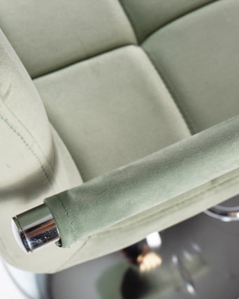 Стул барный DOBRIN KRUGER ARM Мятный велюр MJ9-87_7