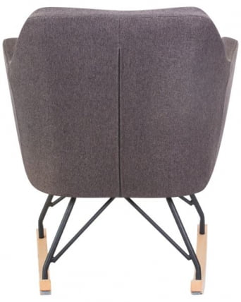 Набор 2 шт Кресло-качалка DOBRIN KIARA (серая ткань (LAR-106D-26)) 2 шт_6