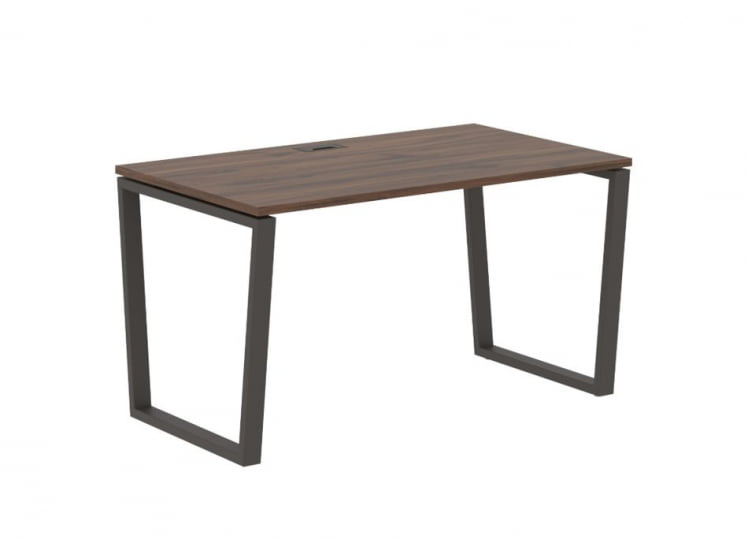 Стол письменный EDIS EVST 1380 Дуб Денвер темный Мокко_0
