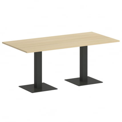 Стол прямоугольный HOME OFFICE VR.SP-5-180.2 Акация Лорка/Антрацит металл_0