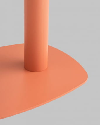 Журнальный столик Eanna L металл коралловый_9