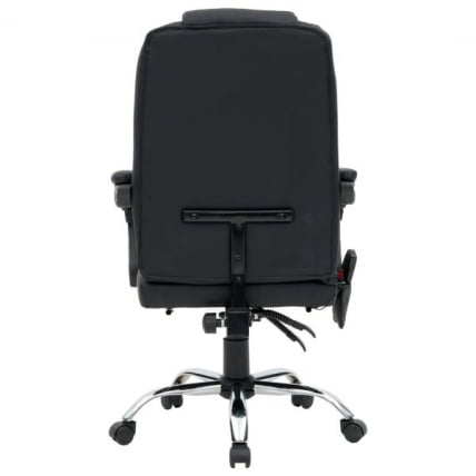 Кресло офисное CROMEX (КРОМЕКС) Lounge MS-007 экокожа черное_12