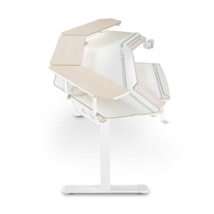 Стол для компьютера (для геймеров) с подставкой под клавиатуру и электрической регулировкой по высоте Eureka ERK-ED71-MW_14