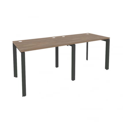 Рабочая станция на П-образном м/к ONIX O.MP-RS-2.1.7 Дуб Аризона/Антрацит_0