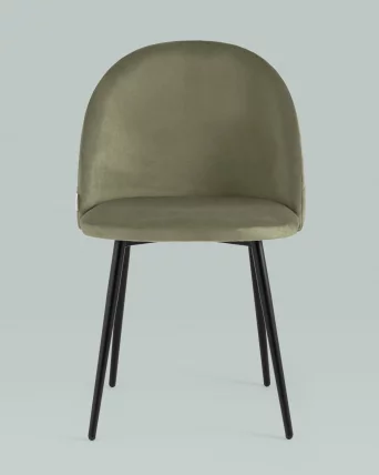 Стул Фолио велюр Пыльно-оливковый_3