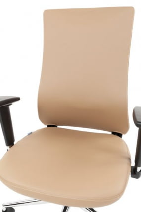 Офисное кресло CHAIRMAN 500 LUX БП экокожа Бежевый_10