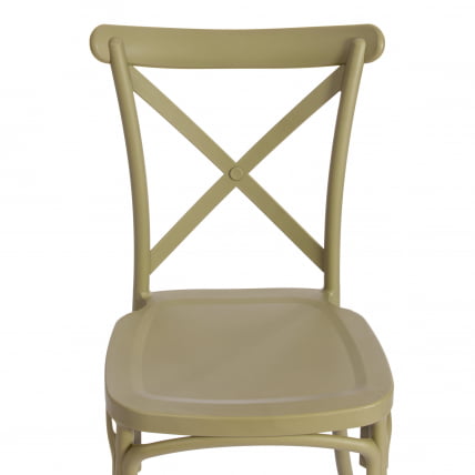 Стул CROSS (mod. PL24) пластик, 48 х 58 х 89 см, Green (зеленый) 33513_5