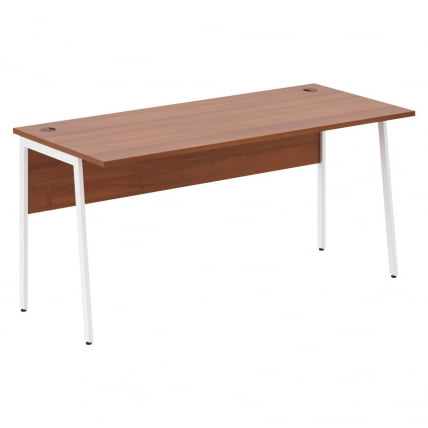 Стол рабочий IMAGO Plus СП-4P Орех французский Белый_0