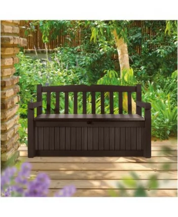 Скамейка EDEN GARDEN BENCH 265 L Коричневый/Бежевый_2