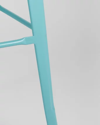Стул барный Tolix Голубой матовый_6