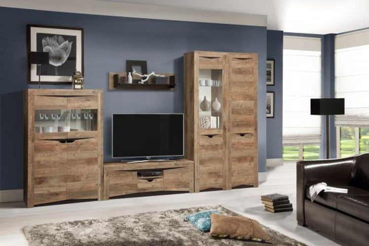 Полка навесная Лючия 33.16 Кейптаун Венге_1