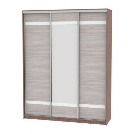 Шкаф-купе Б-220х180х60-2(ЯШТ-ЯШС-Д9Д10Д9) / B-220х180х60-2(ЯШТ-ЯШС-D9D10D9)_0