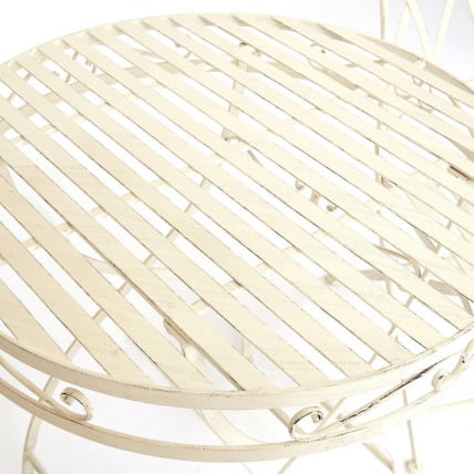 Комплект (стол + 2 стула) Secret de Maison PALLADIO (mod. PL08-8668/8669) белый антик (antique white)_15