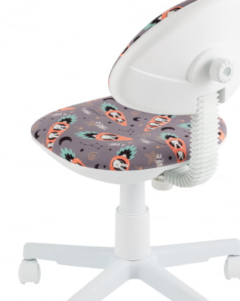 Кресло компьютерное детское УМКА Marconaft пластик белый_5