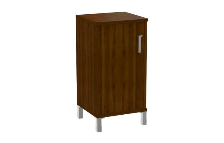 Стеллаж дверь ДСП с замком В411.3 Z/R Орех Даллас_0