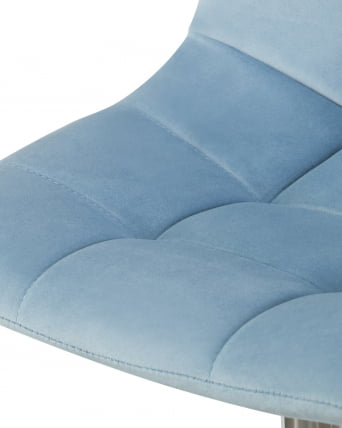 Стул барный DOBRIN TAILOR Пудрово-голубой велюр MJ9-74_6