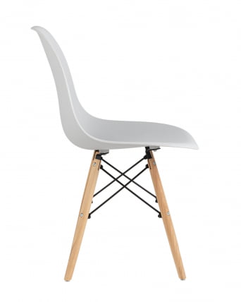 Стул Еамес Стиле ДСВ светло-серый (разборный каркас) / Eames Style DSW_3