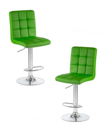 Стул барный DOBRIN KRUGER (зеленый) 2 шт_0