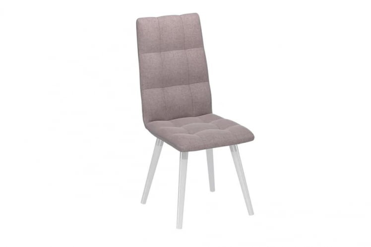 Стул Ричард с цилиндрическими опорами Белый Лекко Джава_0