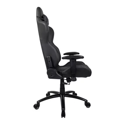 Геймерское кресло Ароззи Инизио Блаcк ПУ Грей лого / Arozzi Inizio Black PU Grey logo_3
