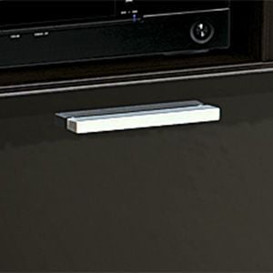 Тумба ТВА-6 (Венге/черное стекло)_2