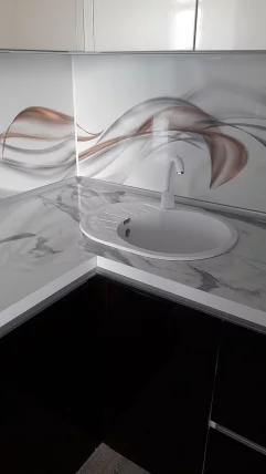 Кухонная мойка глянцевая Тейлор Z10 Белый лёд_3