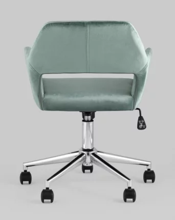 Стул офисный Ross велюр Оливковый_4