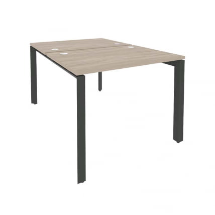 Рабочая станция на П-образном м/к ONIX O.MP-D.RS-2.1.7 Дуб Аттик/Антрацит_0