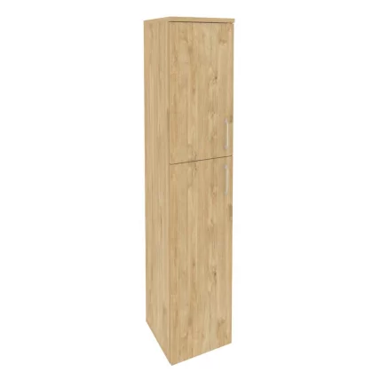 Шкаф высокий узкий левый ONIX O.SU-1.8(L) Тиквуд Светлый_0