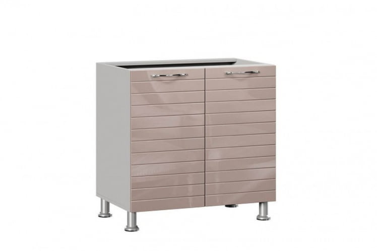 Тумба кухонная 800 Анастасия ЛД 024.063.000 Капучино_0