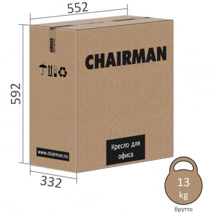 Офисное кресло CHAIRMAN HOME 130 велюр Бежевый_7