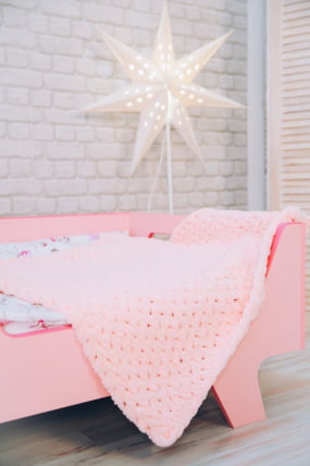 Кровать детская Бэби Розовый_1