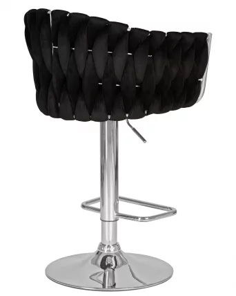 Стул барный DOBRIN MARCEL Черный велюр MJ9-101_3