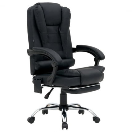 Кресло офисное CROMEX (КРОМЕКС) Lounge MS-007 экокожа черное_6