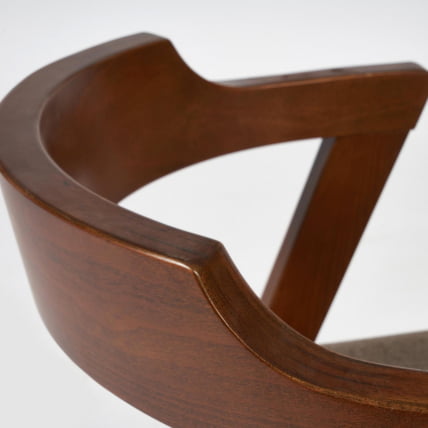 Стул мягкое сидение VERSA (Верса) каркас бук, сиденье ткань, 54,5*56*74см, Коричневый_3