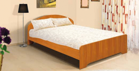 Кровать 1600 х 2000 с низкой ножной спинкой Венге_0