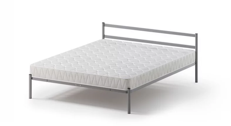 Кровать Метта 1600x2000 Серая_1