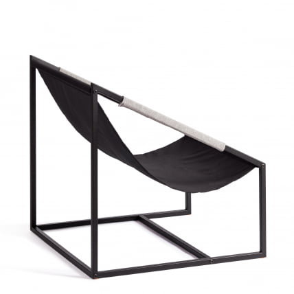 Кресло Charli / Чарли без подлокотника рогожка, серо-бежевый, 3M 16/2, 70х70х84 см_5