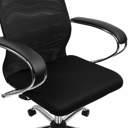 Кресло руководителя BRABIX PREMIUM Ultimate EX-800 хром Черное_6