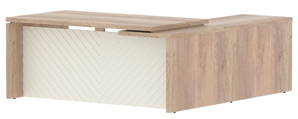 Стол руководителя левый Torr LUX TLCT 1820 L Дуб Каньон Латте_0