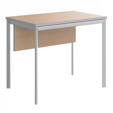 Стол прямой IMAGO-S СП-1.1SD клен алюминий_0