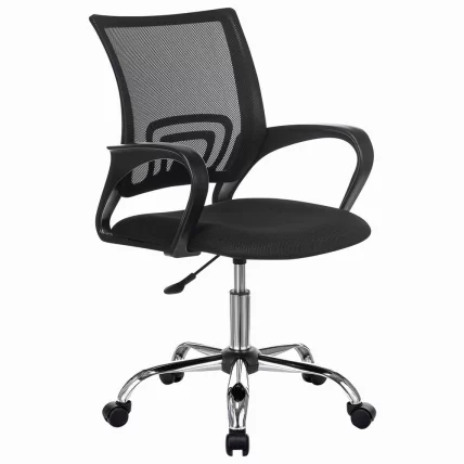 Кресло для персонала BRABIX Fly MG-396 хром Черный_0