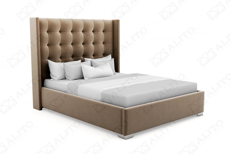 Кровать Milano 140x200 велюр Seven 115_7